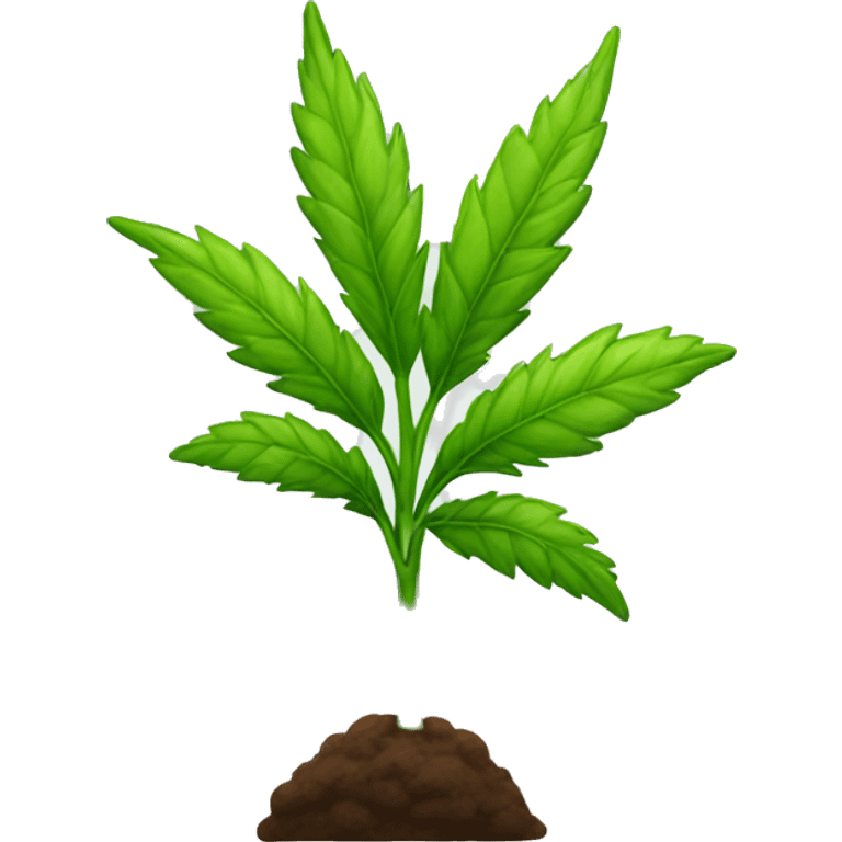 Weed plant emoji