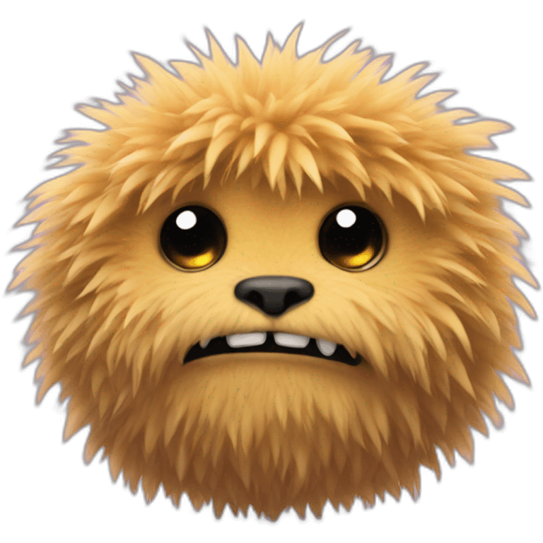 Fluffy monster emoji