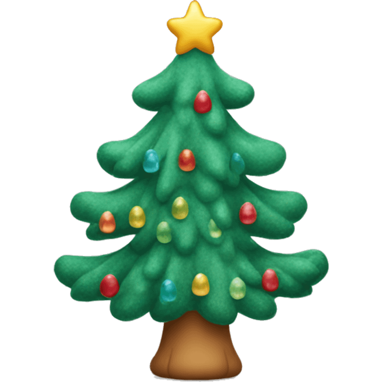 Jellycat christmas tree emoji