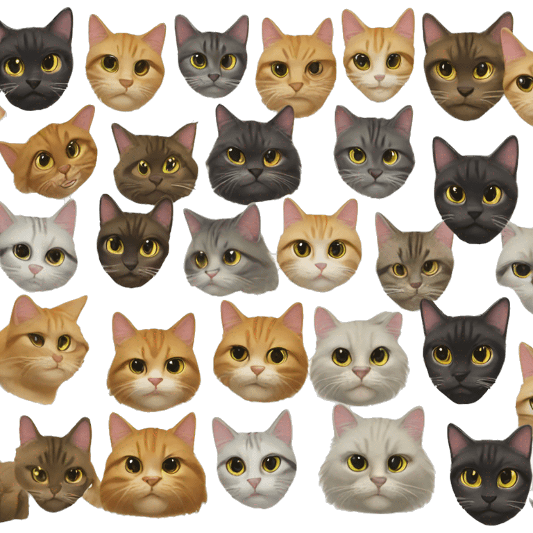 thirteen cool cats emoji