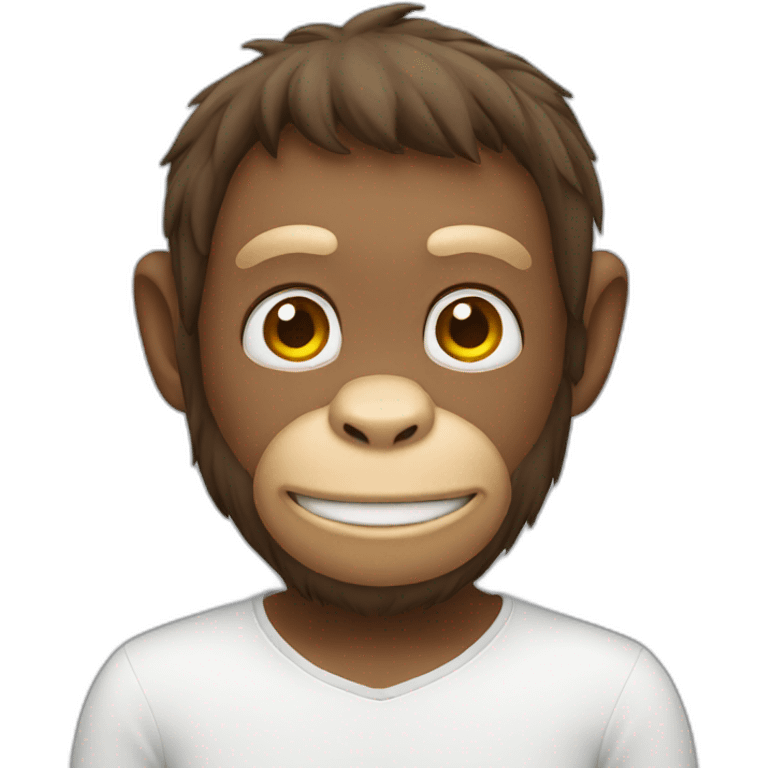 Monkey+man emoji