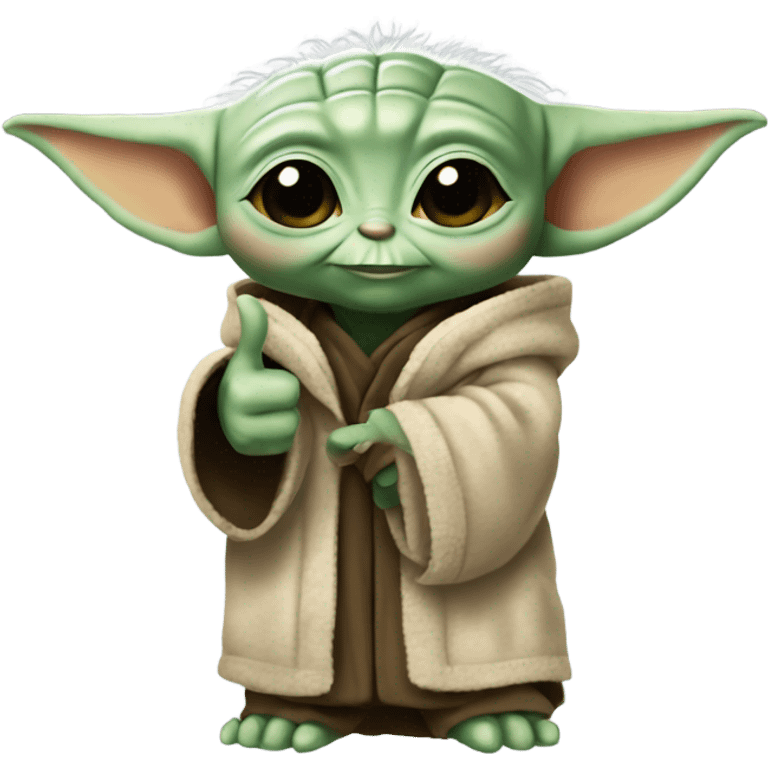 baby yoda thumbs up emoji