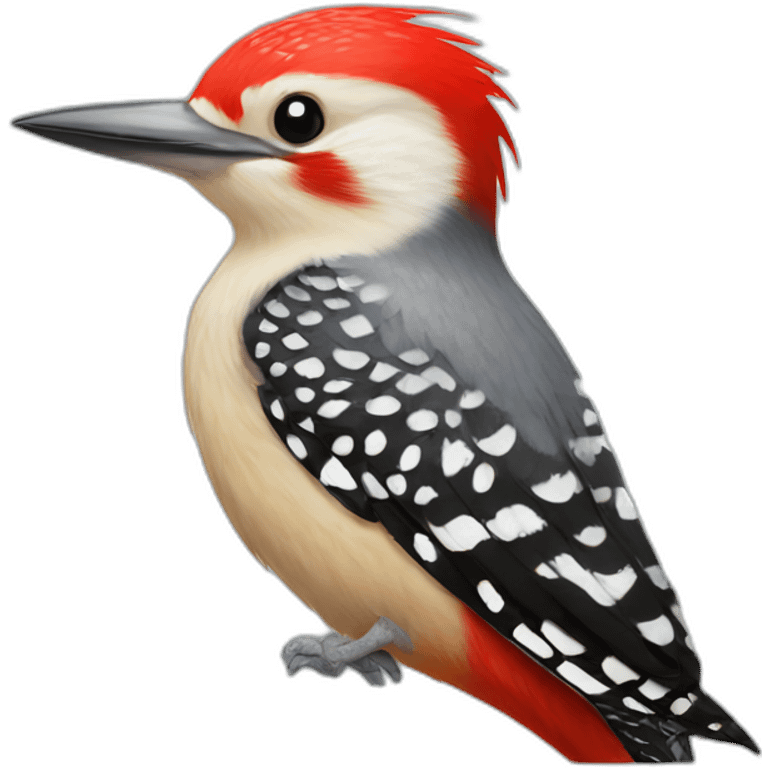 Red bellied Woodpecker emoji