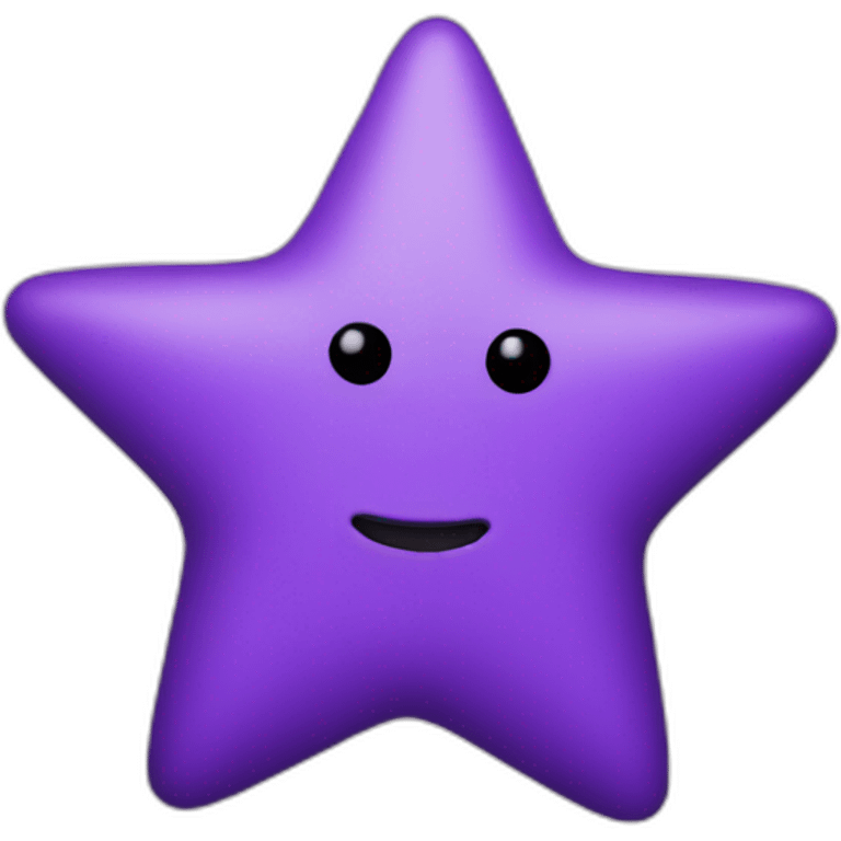 Purple stars  emoji