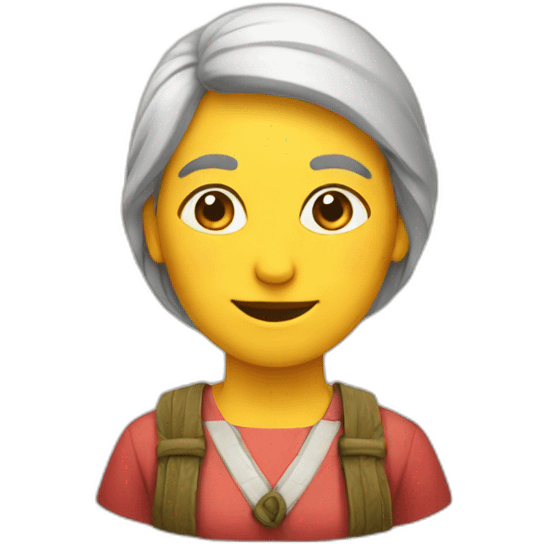 Frau Kissan emoji