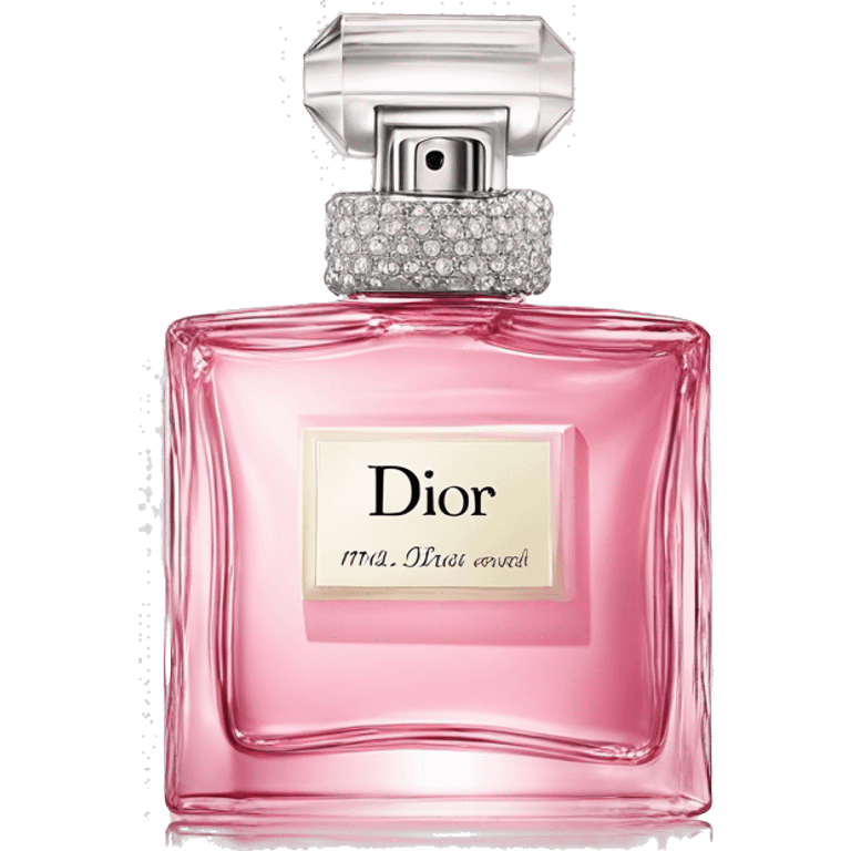 Perfume rosado misa dior emoji