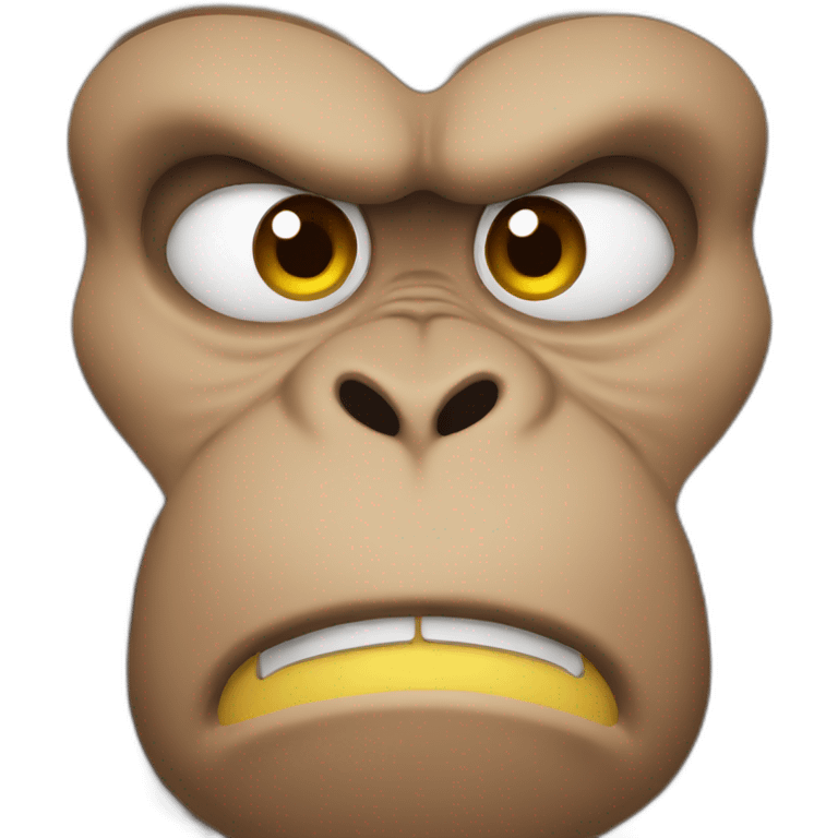 monkey emoji angry emoji