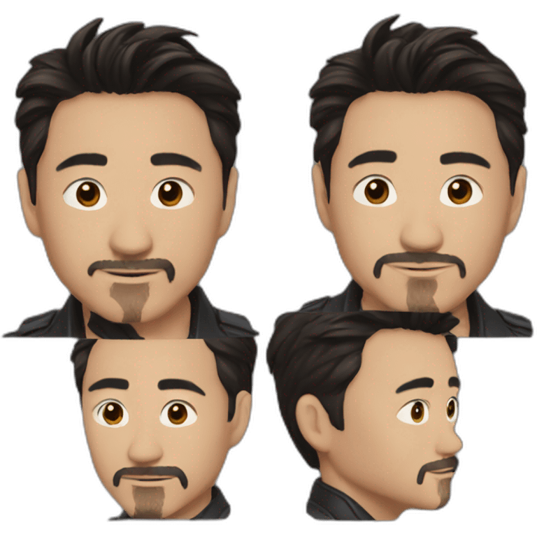 asian RDJ emoji