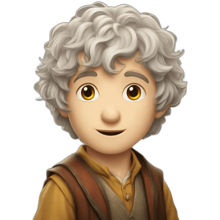 young bilbo the hobbit emoji