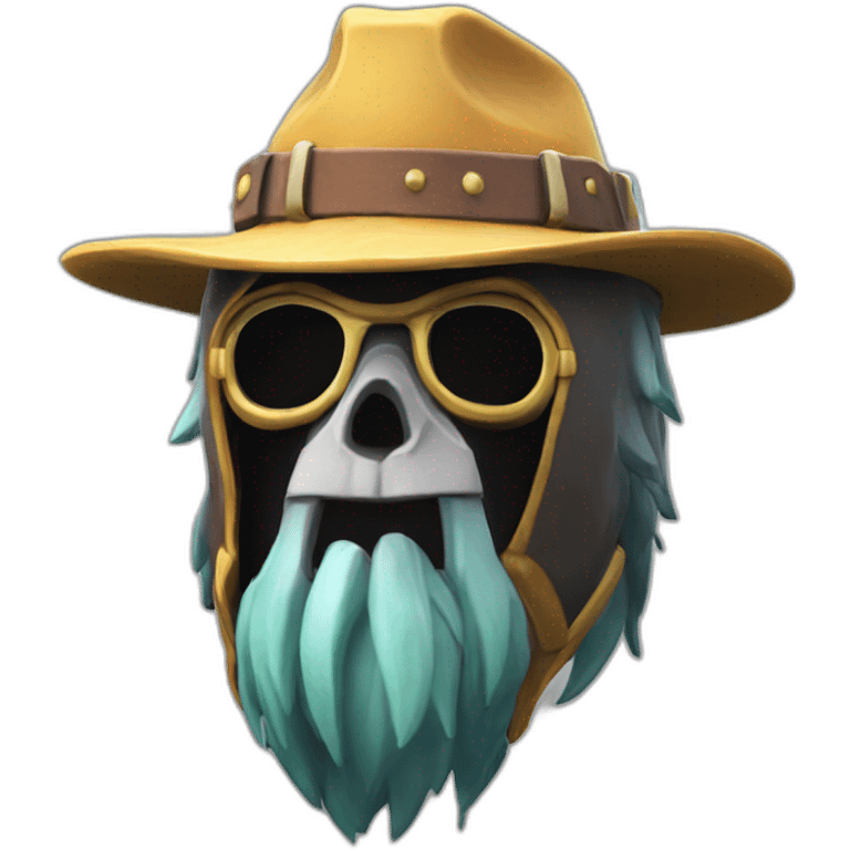 Renagate raider Fortnite emoji