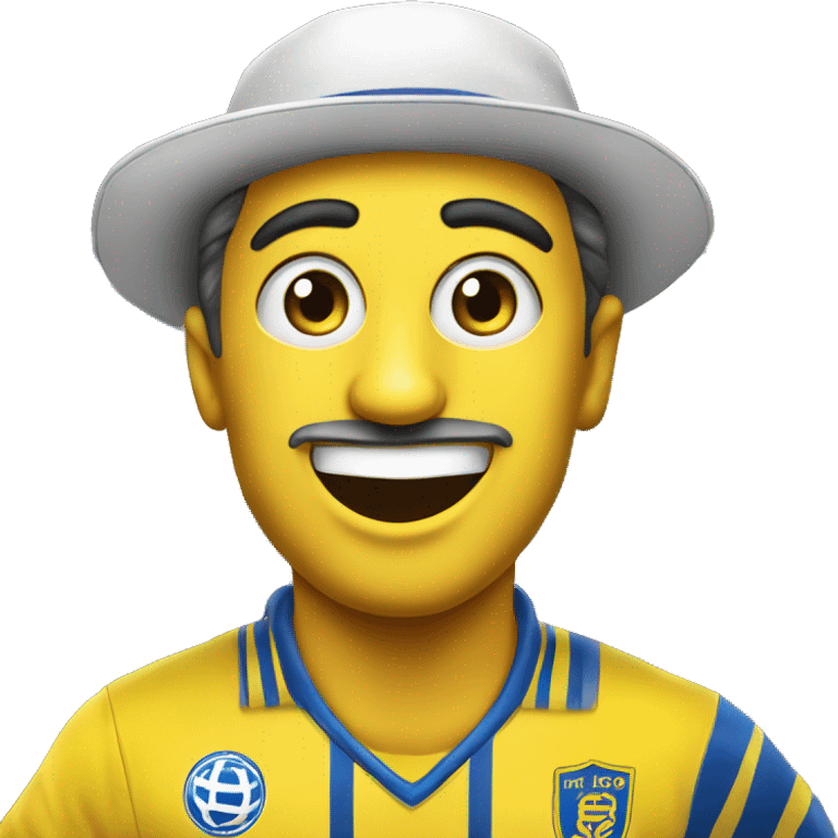 Maccabi Tel Aviv fans in Amsterdam emoji