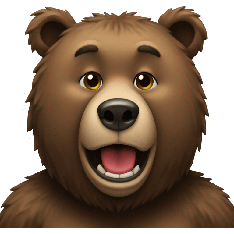 Banned bear emoji