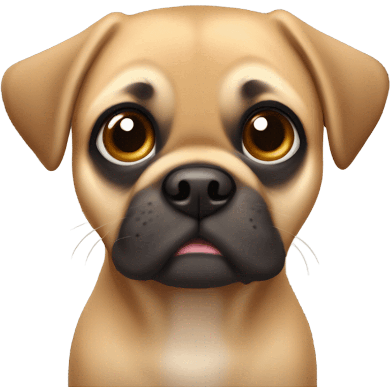 Fawn puggle emoji