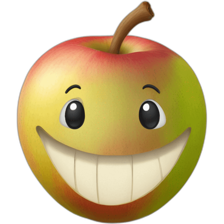 Souris sur une pomme de terre emoji