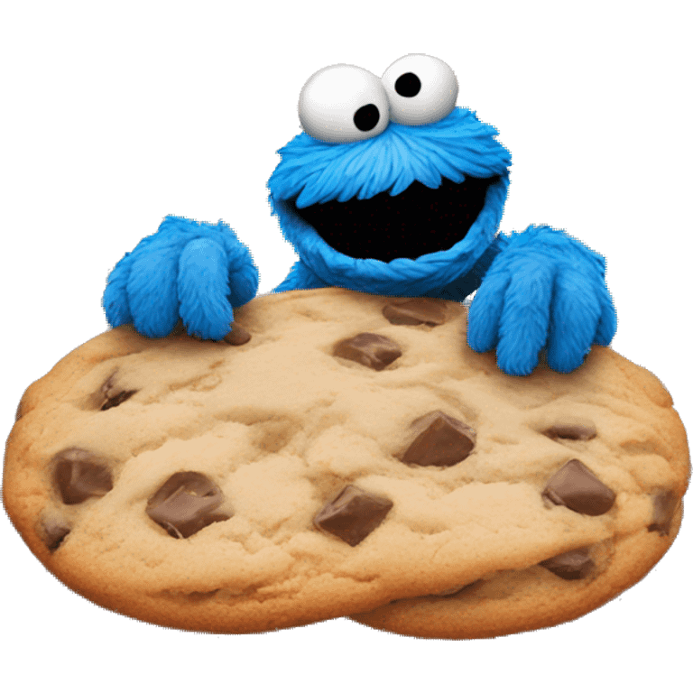 Cookie Monster in Los Angeles  emoji