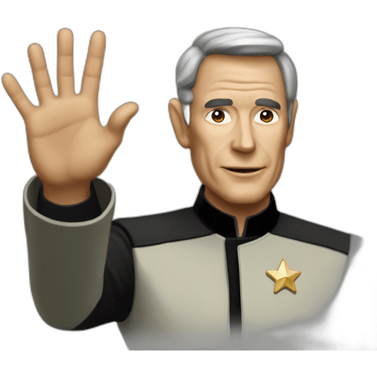 live long and prosper emoji