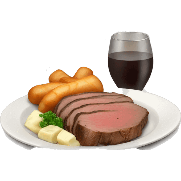 Roast beef dinner emoji