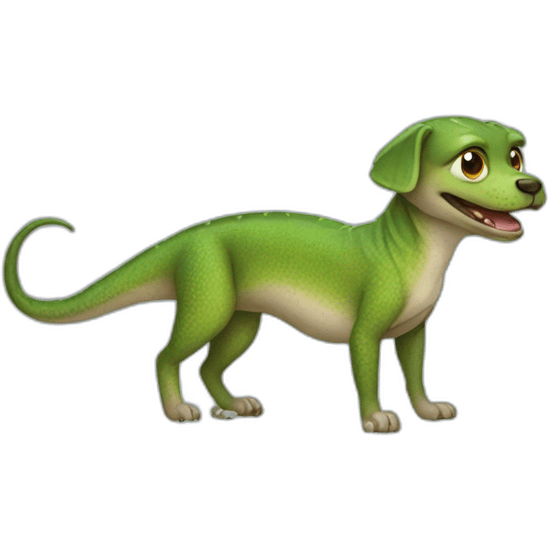 dog lizard emoji