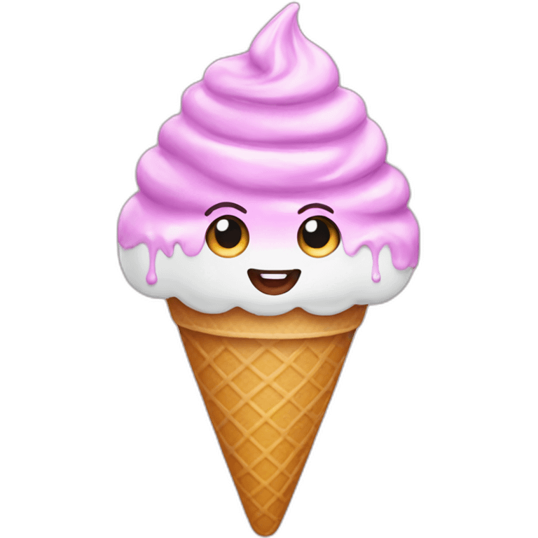 Ice Cream fancy emoji