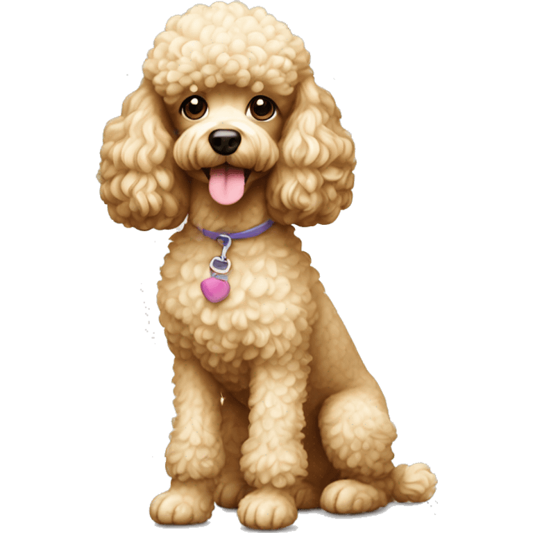 Dog Poodle Toy  emoji