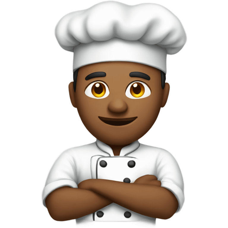 Chef posing  emoji