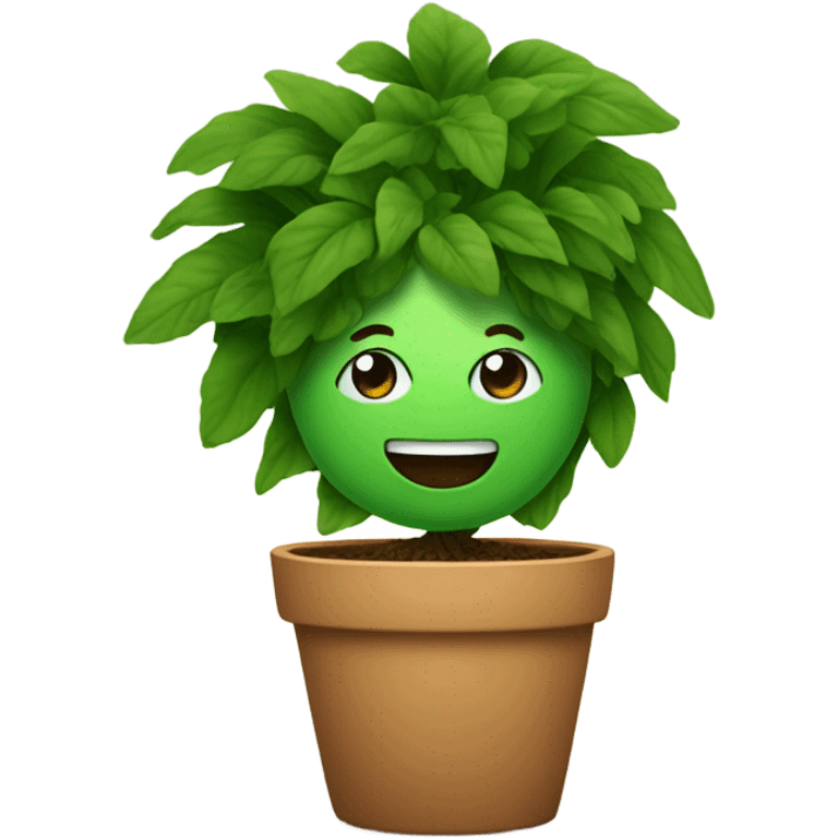 Yanni as a pot ￼ emoji