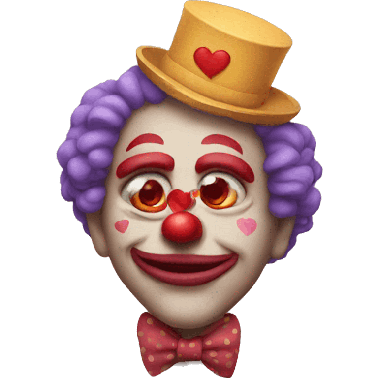 clown in love emoji