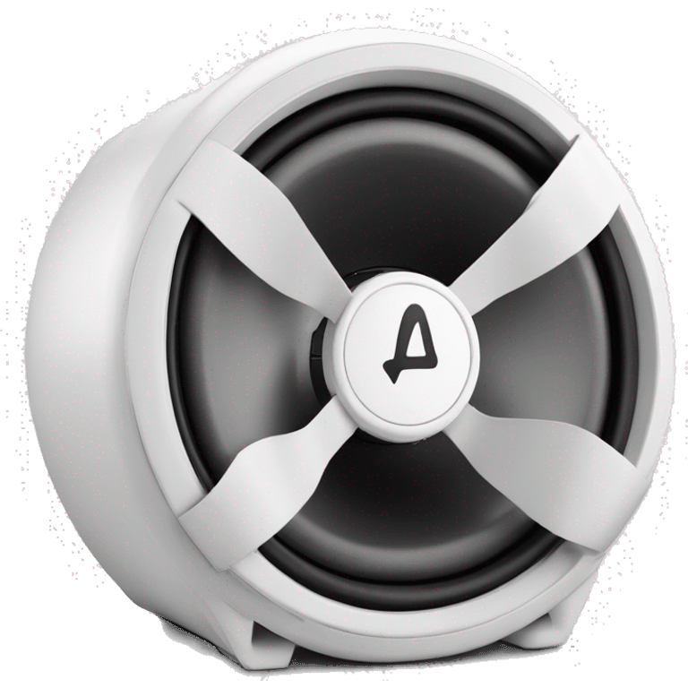 JL audio subwoofer with white bow emoji