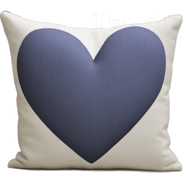 Heart cushion emoji