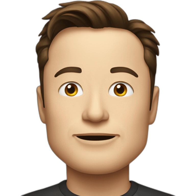 elon musk face emoji