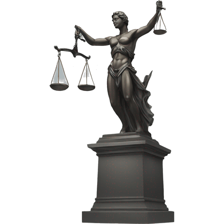 justice statue emoji