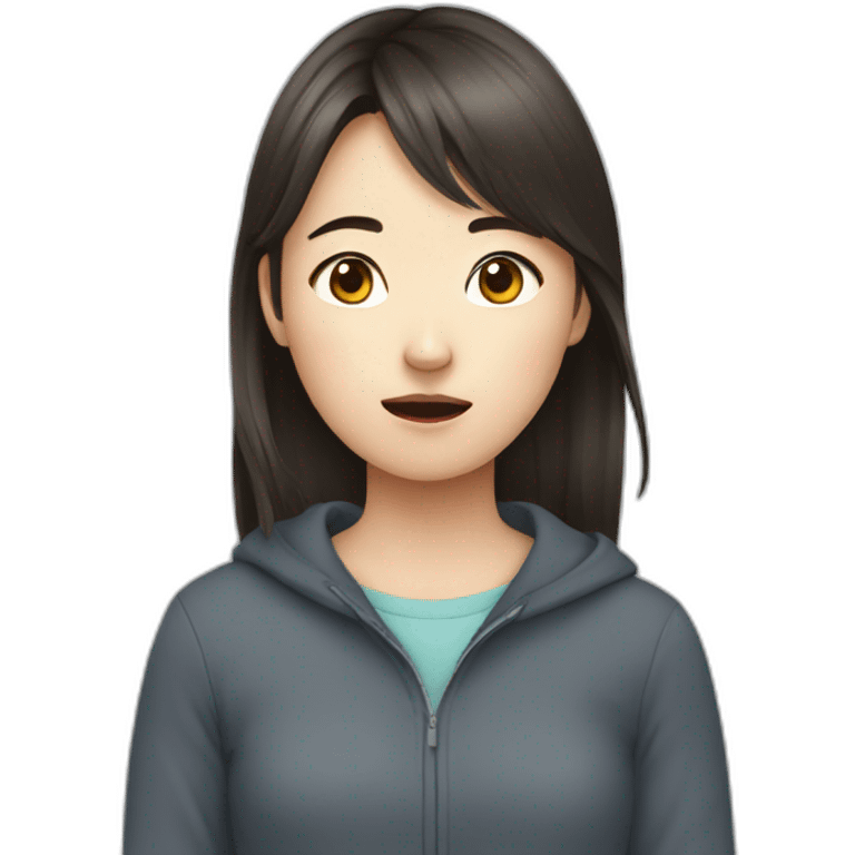 adhd korean girl emoji