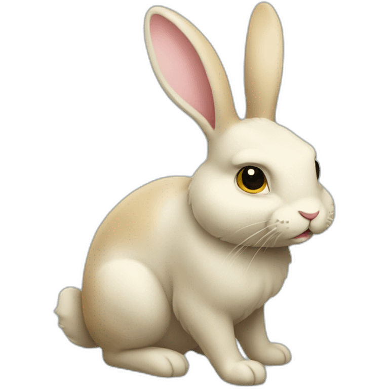 Lapin qui pleur emoji