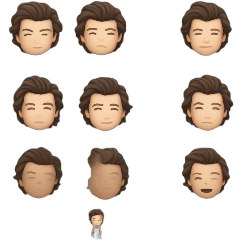 Harry styles en tenu de concert emoji