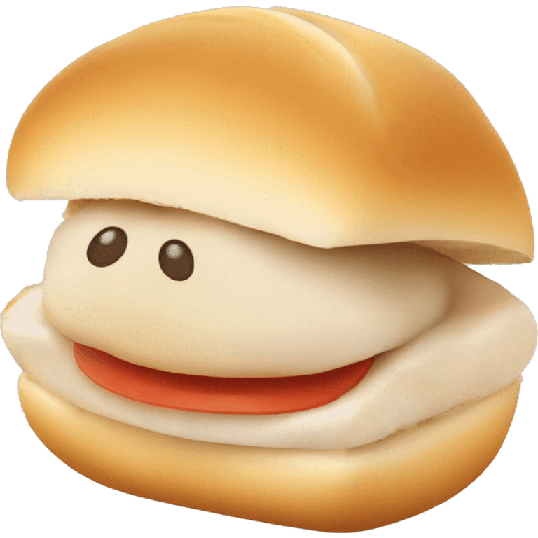 Chicken fillet in a bread roll emoji