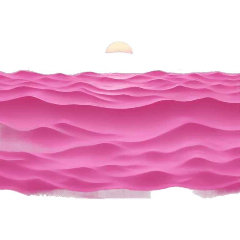 Pink ocean  emoji