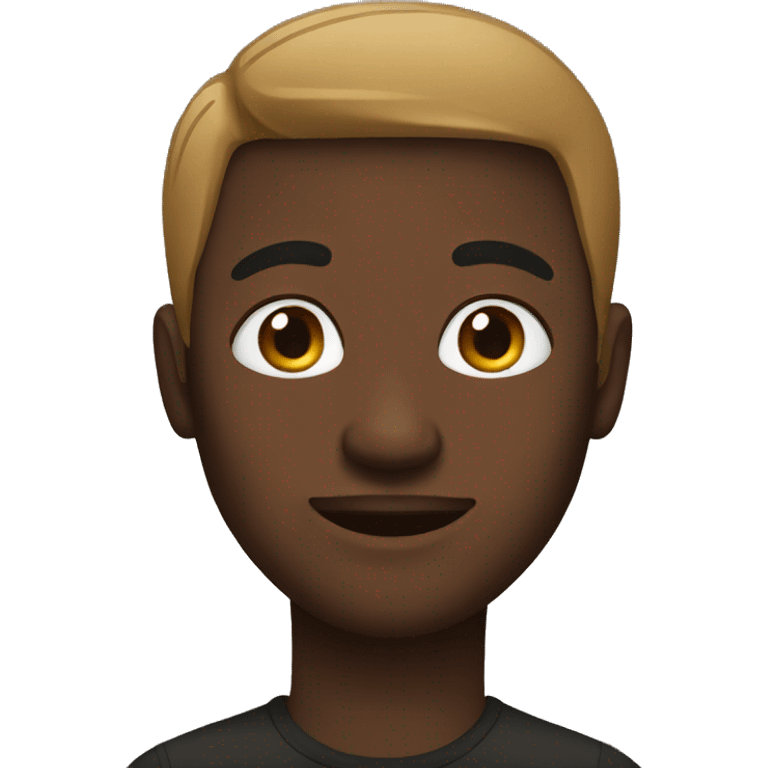 Black person emoji