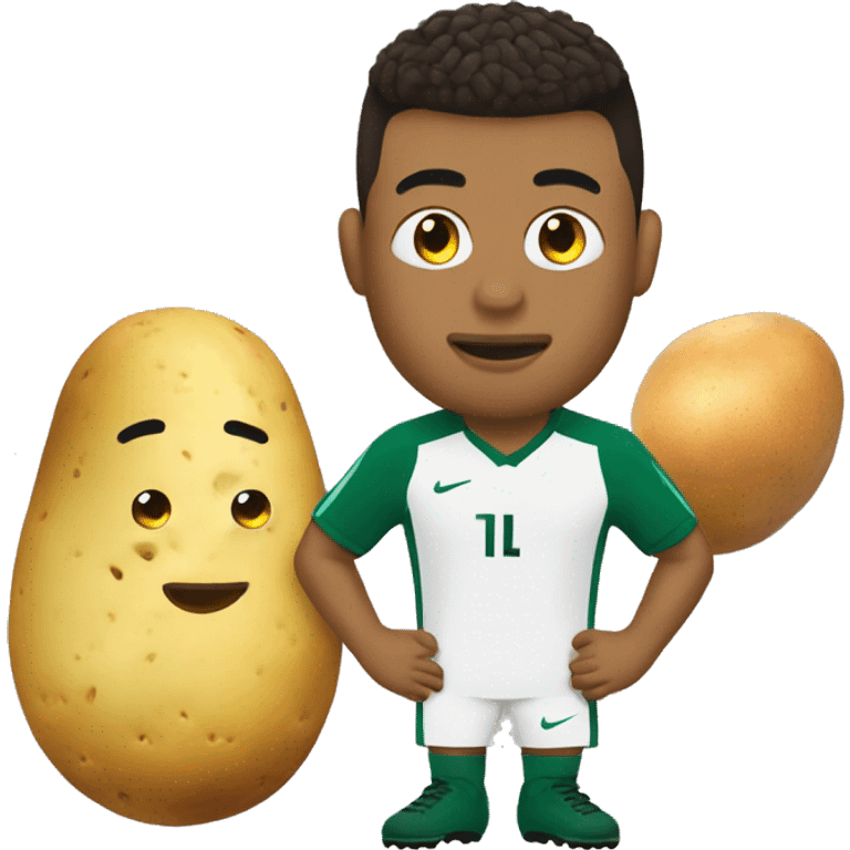 ronaldo and potato emoji