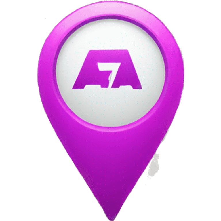 A location pin. emoji