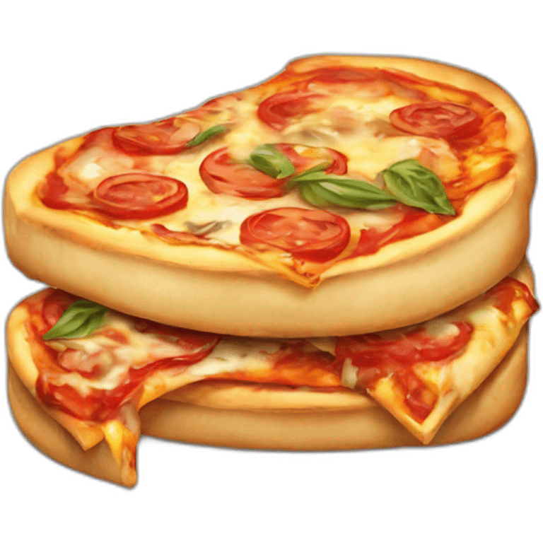 pizza-sandwich emoji