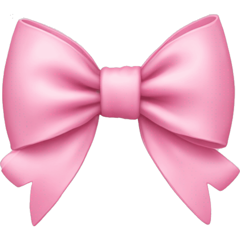 Baby pink bow  emoji