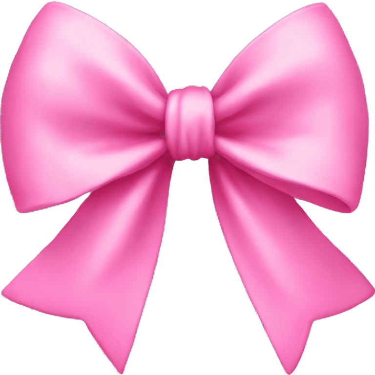 Pink bow emoji