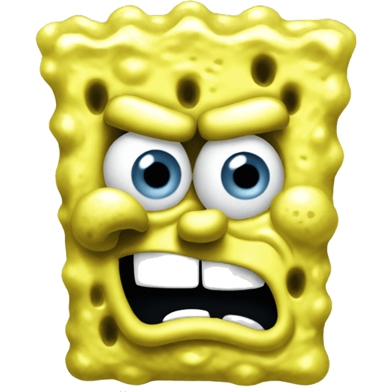 spongebob's agressive side emoji