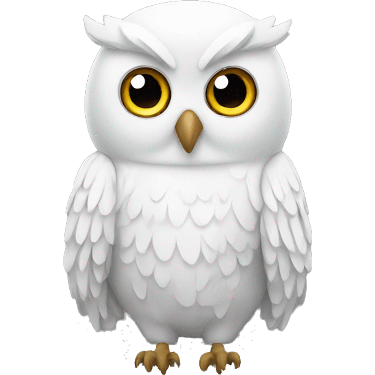 white owl emoji