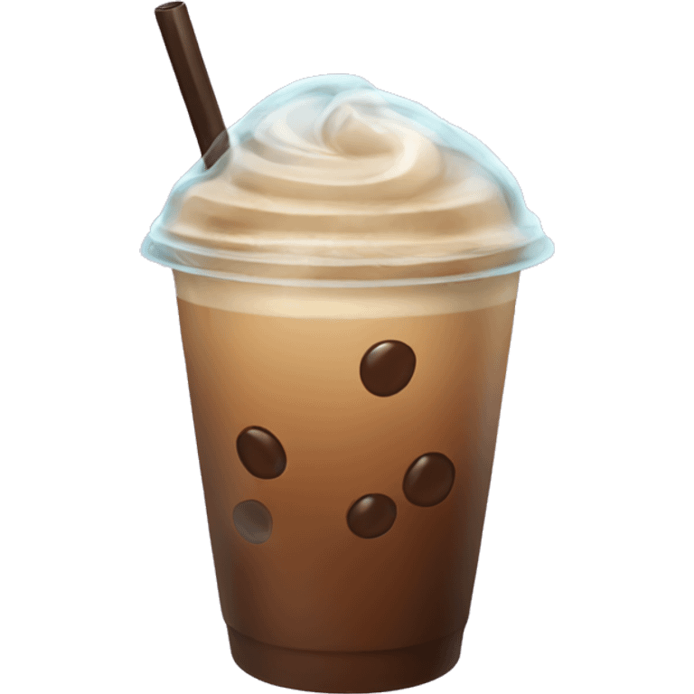 Iced coffee  emoji