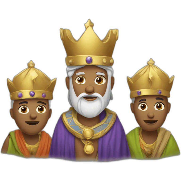 three wise men emoji