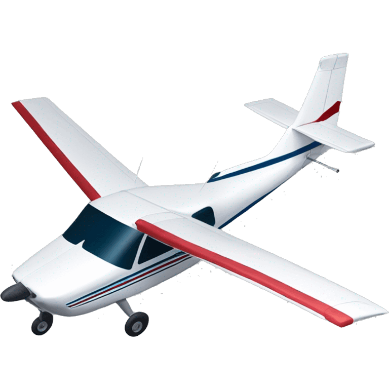 Cessna 152 ohne Schrift emoji