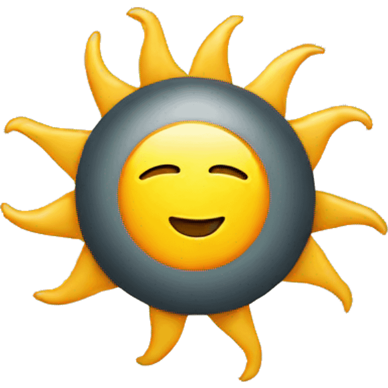 Sun emoji