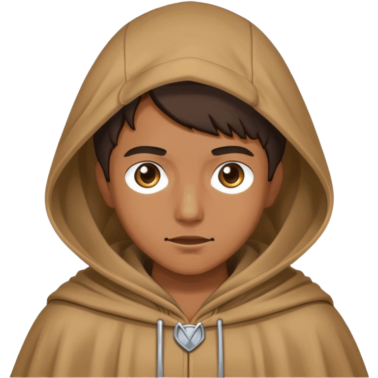 jesus christ in a cloak and hoodie fullbody emoji