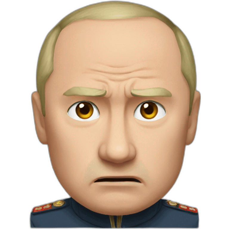 Putin angry emoji